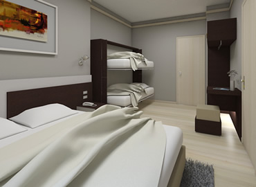 Rendering per Hotel