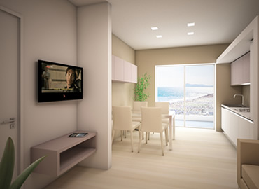 Rendering per Hotel