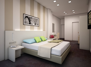 Rendering per Hotel