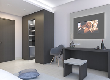 Rendering per Hotel