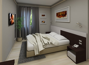 Rendering per Hotel
