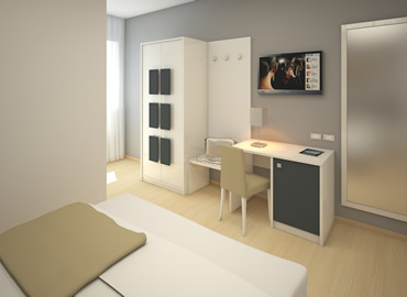 Rendering per Hotel