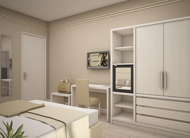 Rendering per Hotel